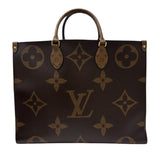 ルイ・ヴィトン LOUIS VUITTON オンザゴーGM　 M45320 ブラウン PVC ユニセックス ハンドバッグ