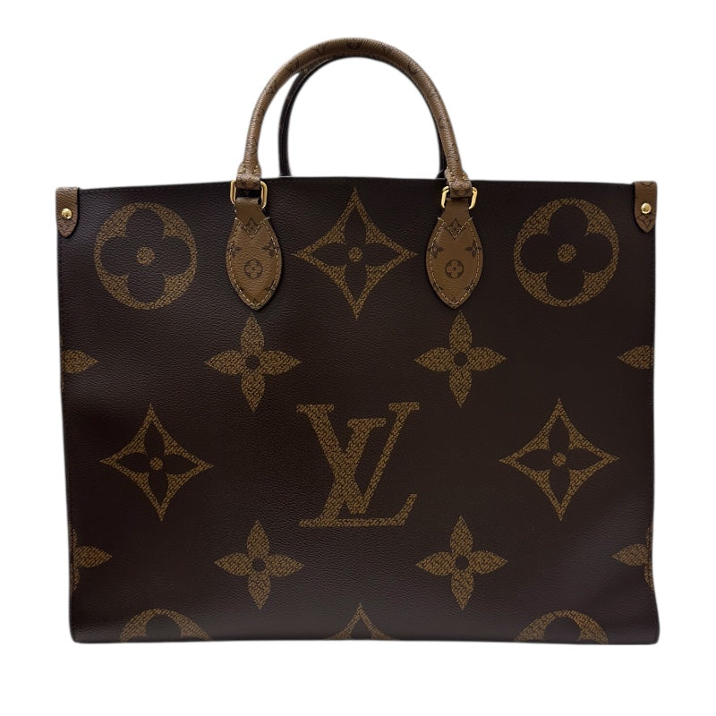 ルイ・ヴィトン LOUIS VUITTON オンザゴーGM　 M45320 ブラウン PVC ユニセックス ハンドバッグ