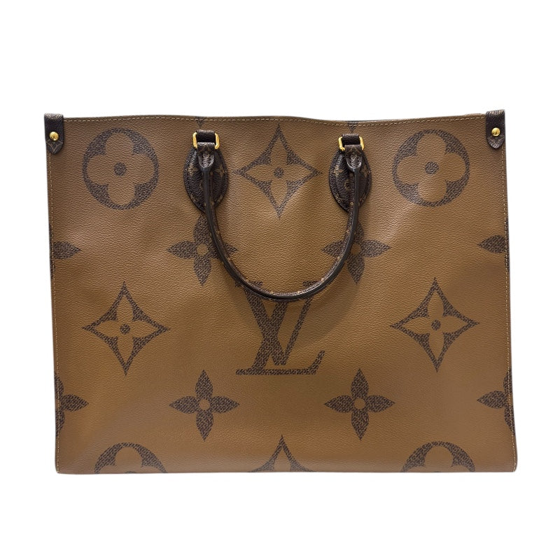 ルイ・ヴィトン LOUIS VUITTON オンザゴーGM　 M45320 ブラウン PVC ユニセックス ハンドバッグ