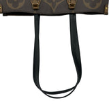 ルイ・ヴィトン LOUIS VUITTON オンザゴーGM　 M45320 ブラウン モノグラム・ジャイアント・リバース ユニセックス ハンドバッグ