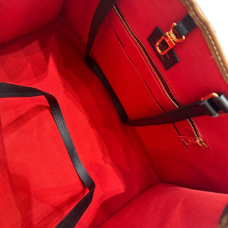 ルイ・ヴィトン LOUIS VUITTON オンザゴーGM　 M45320 ブラウン PVC ユニセックス ハンドバッグ