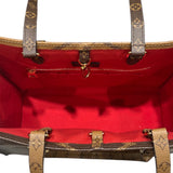 ルイ・ヴィトン LOUIS VUITTON オンザゴーMM M44576 ブラウン モノグラム・ジャイアント・リバース レディース ハンドバッグ