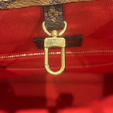 ルイ・ヴィトン LOUIS VUITTON オンザゴーMM M44576 ブラウン モノグラム・ジャイアント・リバース レディース ハンドバッグ