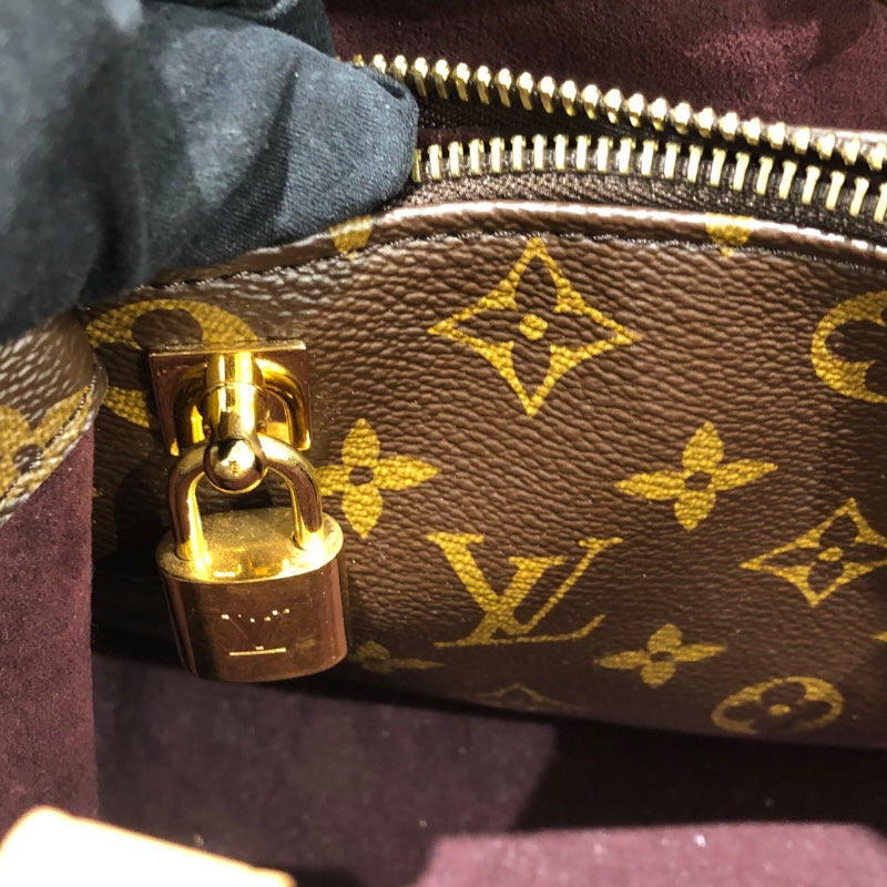 ルイ・ヴィトン LOUIS VUITTON モンテーニュBB M41055 ブラウン モノグラム レディース ショルダーバッグ