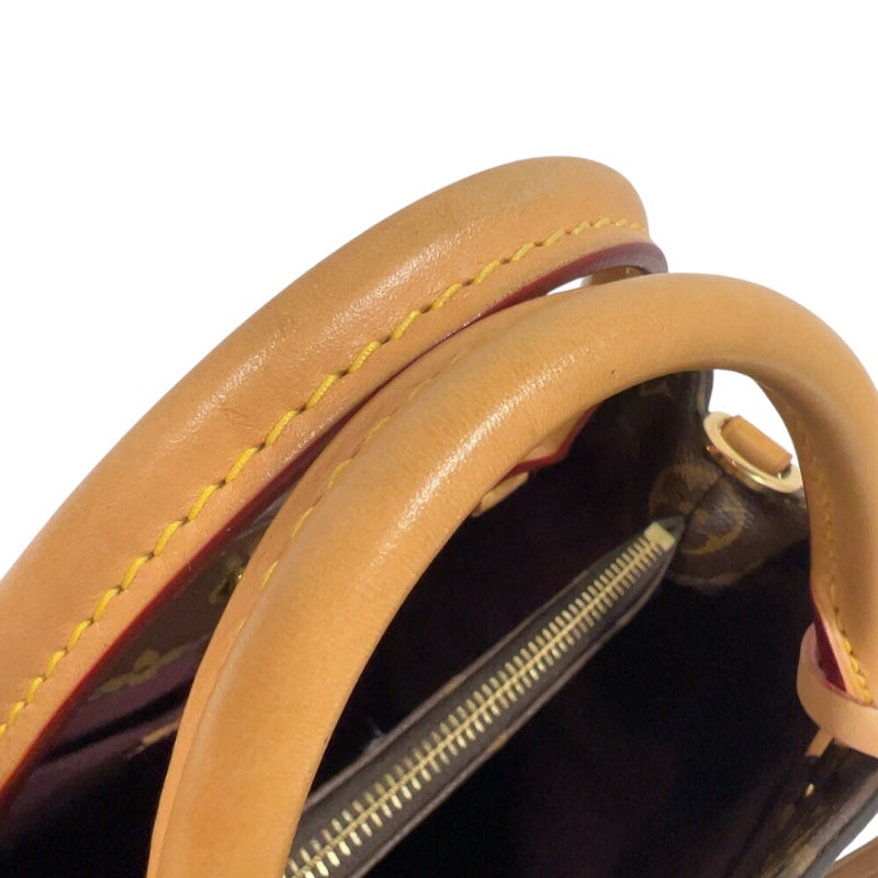 ルイ・ヴィトン LOUIS VUITTON モンテーニュBB M41055 ブラウン モノグラム レディース ショルダーバッグ