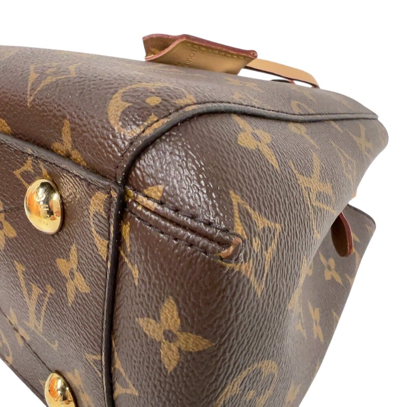 ルイ・ヴィトン LOUIS VUITTON モンテーニュBB M41055 ブラウン モノグラム レディース ショルダーバッグ
