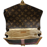 ルイ・ヴィトン LOUIS VUITTON ポシェット・メティス MM M43628 ブラウン モノグラム・サマートランク レディース ショルダーバッグ