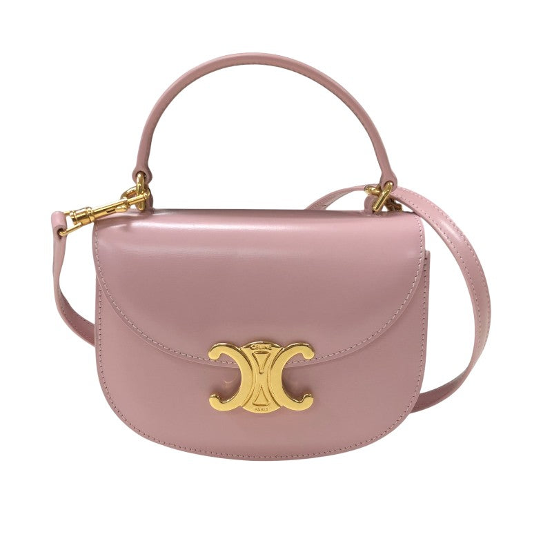 CELINE ミニ　ブザス　クレア セリーヌ CELINE ミニ ブザス クレア 10L063 ペタル ゴールド金具