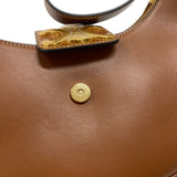 セリーヌ CELINE ミディアム アヴァ 114493 タン ゴールド金具 スムースカーフ レディース ショルダーバッグ