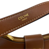 セリーヌ CELINE ミディアム アヴァ 114493 タン ゴールド金具 スムースカーフ レディース ショルダーバッグ