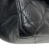 シャネル CHANEL マトラッセ25 A01112 ブラック シルバー金具 キャビアスキン レディース ショルダーバッグ