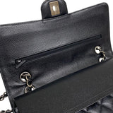 シャネル CHANEL マトラッセ25 A01112 ブラック シルバー金具 キャビアスキン レディース ショルダーバッグ