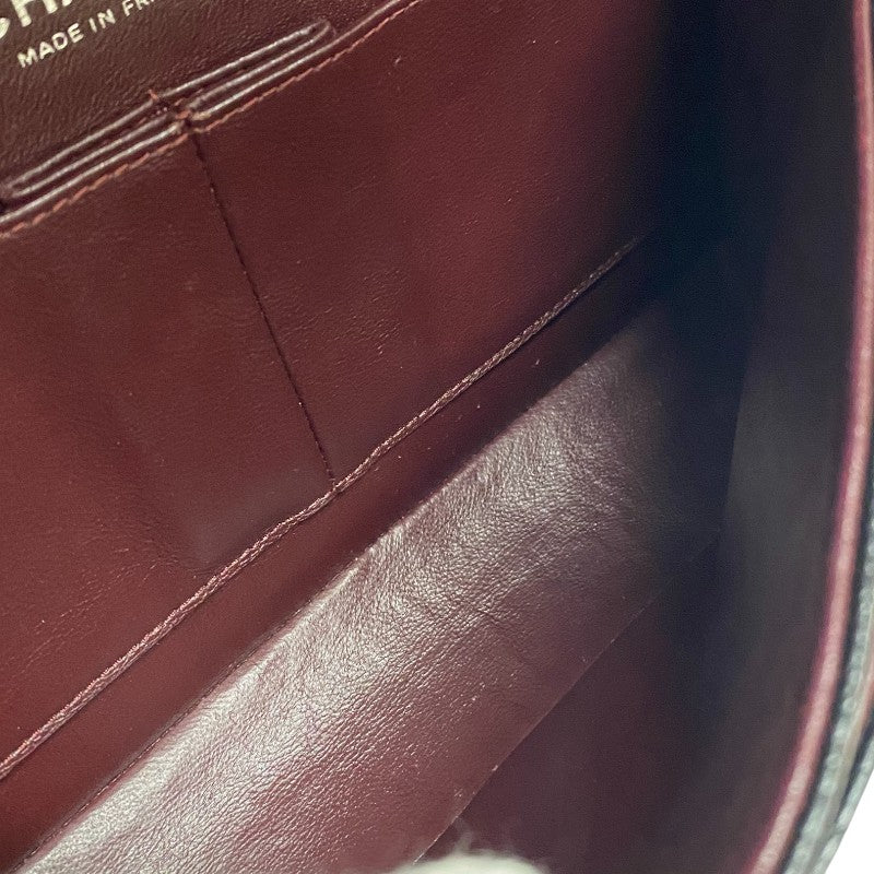 シャネル CHANEL マトラッセ25 A01112 ブラック シルバー金具 キャビアスキン レディース ショルダーバッグ