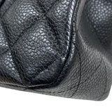 シャネル CHANEL マトラッセ25 A01112 ブラック シルバー金具 キャビアスキン レディース ショルダーバッグ