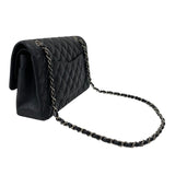 シャネル CHANEL マトラッセ25 A01112 ブラック シルバー金具 キャビアスキン レディース ショルダーバッグ