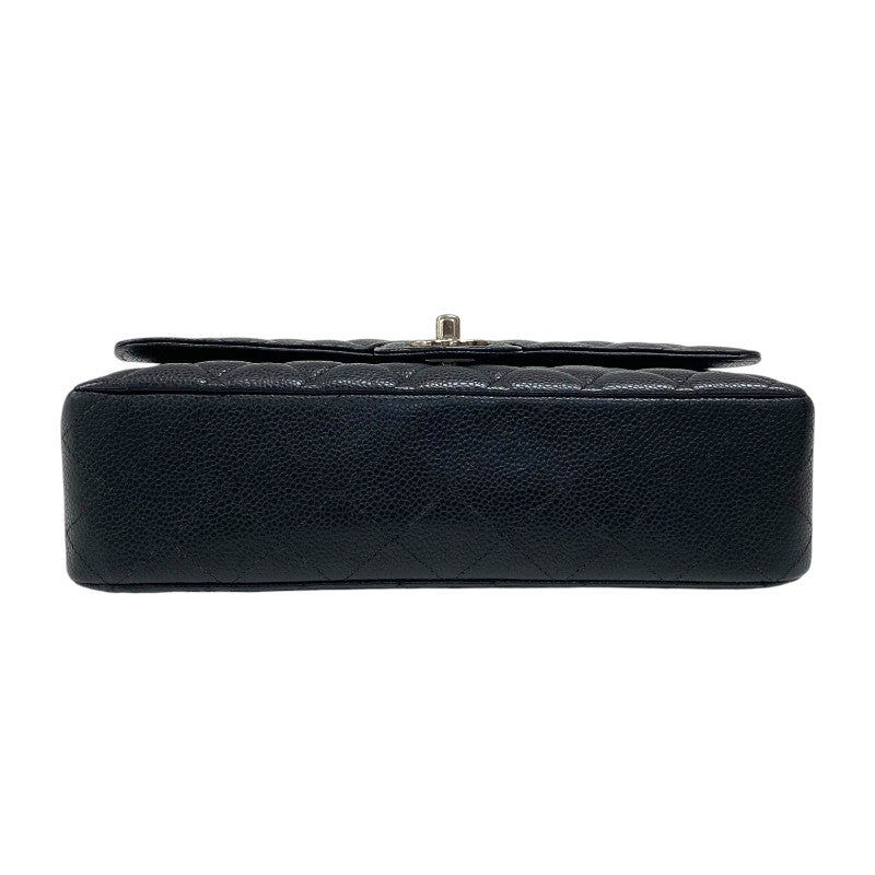 シャネル CHANEL マトラッセ25 A01112 ブラック シルバー金具 キャビアスキン レディース ショルダーバッグ