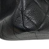 シャネル CHANEL マトラッセ25 A01112 ブラック シルバー金具 キャビアスキン レディース ショルダーバッグ