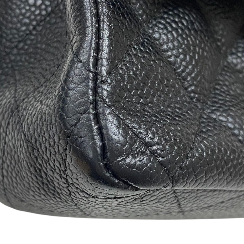 シャネル CHANEL マトラッセ25 A01112 ブラック ゴールド金具 キャビアスキン レディース ショルダーバッグ