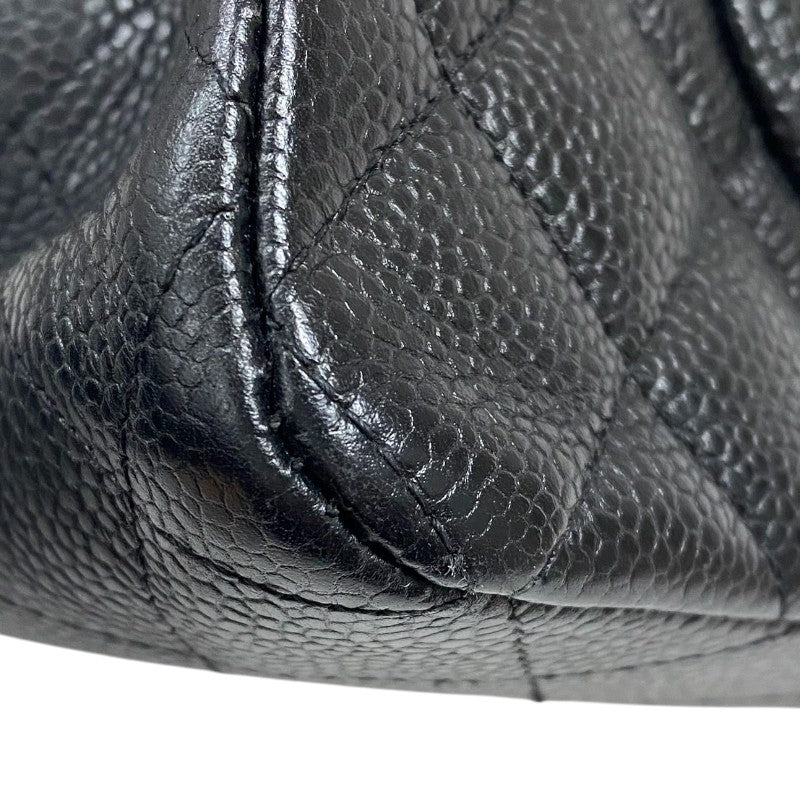 シャネル CHANEL マトラッセ25 A01112 ブラック ゴールド金具 キャビアスキン レディース ショルダーバッグ