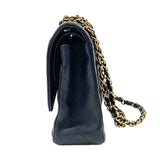 シャネル CHANEL マトラッセ25 A01112 ブラック ゴールド金具 キャビアスキン レディース ショルダーバッグ