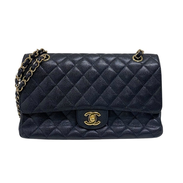シャネル CHANEL マトラッセ25 A01112 ブラック ゴールド金具 キャビアスキン レディース ショルダーバッグ