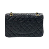 シャネル CHANEL マトラッセ25 A01112 ブラック ゴールド金具 キャビアスキン レディース ショルダーバッグ