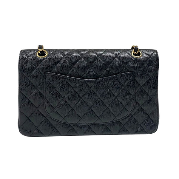 シャネル CHANEL マトラッセ25 A01112 ブラック ゴールド金具 キャビアスキン レディース ショルダーバッグ