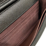 シャネル CHANEL マトラッセ チェーンウォレット AP0250 ブラック シルバー金具 キャビアスキン レディース ショルダーバッグ クラッチバッグ