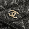 シャネル CHANEL マトラッセ チェーンウォレット AP0250 ブラック シルバー金具 キャビアスキン レディース ショルダーバッグ クラッチバッグ