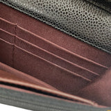 シャネル CHANEL マトラッセ チェーンウォレット AP0250 ブラック ゴールド金具 キャビアスキン レディース ショルダーバッグ クラッチバッグ