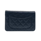 シャネル CHANEL マトラッセ チェーンウォレット AP0250 ブラック ゴールド金具 キャビアスキン レディース ショルダーバッグ クラッチバッグ