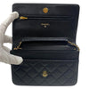 シャネル CHANEL マトラッセ チェーンウォレット AP0250 ブラック ゴールド金具 キャビアスキン レディース ショルダーバッグ クラッチバッグ