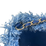 シャネル CHANEL ミニチェーンバケットバック AP2603 ブルー デニム レディース ショルダーバッグ