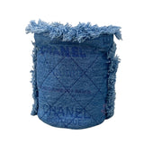 シャネル CHANEL ミニチェーンバケットバック AP2603 ブルー デニム レディース ショルダーバッグ