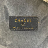 シャネル CHANEL ミニチェーンバケットバック AP2603 ブルー デニム レディース ショルダーバッグ