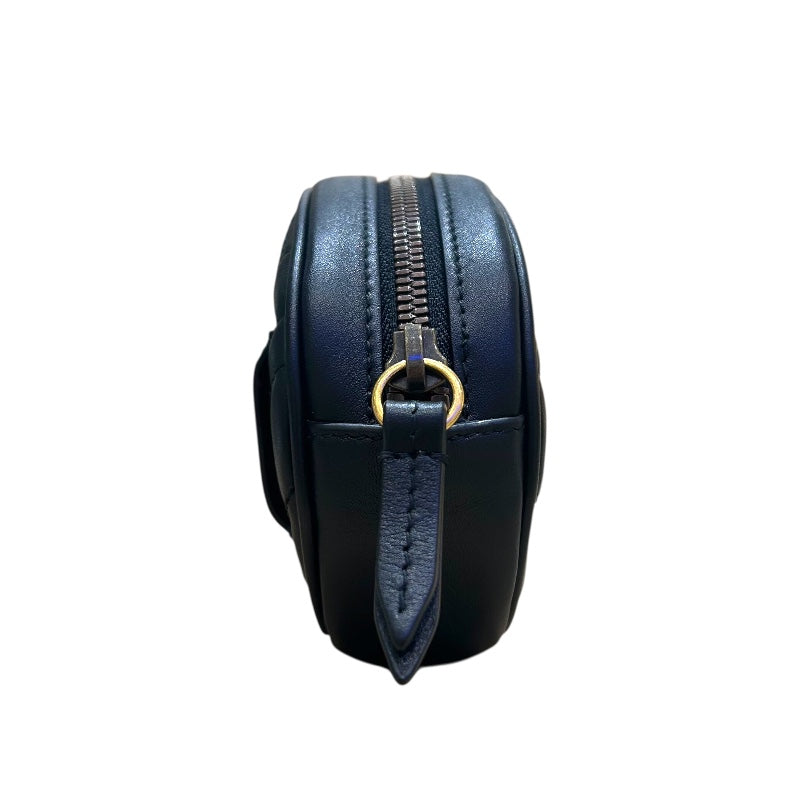 グッチ GUCCI GGマーモント ウエストバッグBGM 476434 ブラック レザー