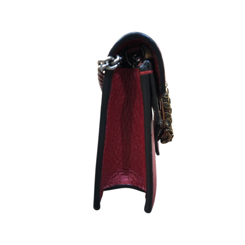 グッチ GUCCI ディオニュリスミニバッグ 476432 レット/ゴールド金具 レザー レディース ショルダーバッグ