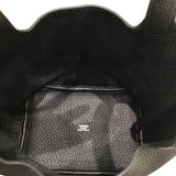 エルメス HERMES ピコタンロックPM C刻印 ブラック トリヨン　SV金具 ハンドバッグ