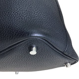 エルメス HERMES ピコタンロックPM C刻印 ブラック トリヨン　SV金具 ハンドバッグ