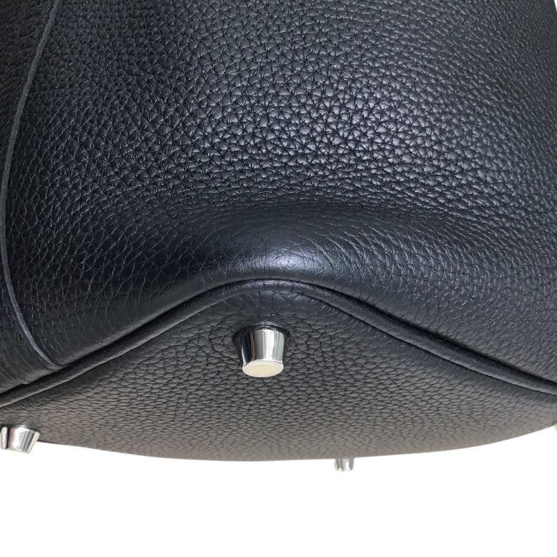 エルメス HERMES ピコタンロックPM C刻印 ブラック トリヨン　SV金具 ハンドバッグ