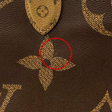 ルイ・ヴィトン LOUIS VUITTON オンザゴーGM M44576 モノグラム ジャイアント・リバース レディース トートバッグ ショルダーバッグ