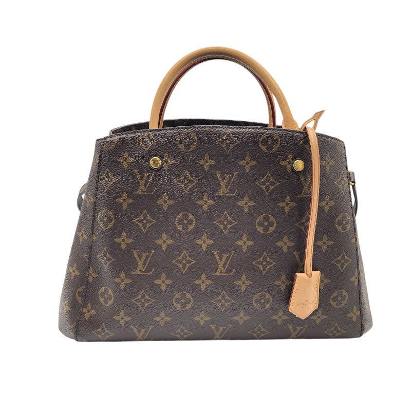 ルイ・ヴィトン LOUIS VUITTON モンテーニュ M41056 モノグラム レディース ショルダーバッグ