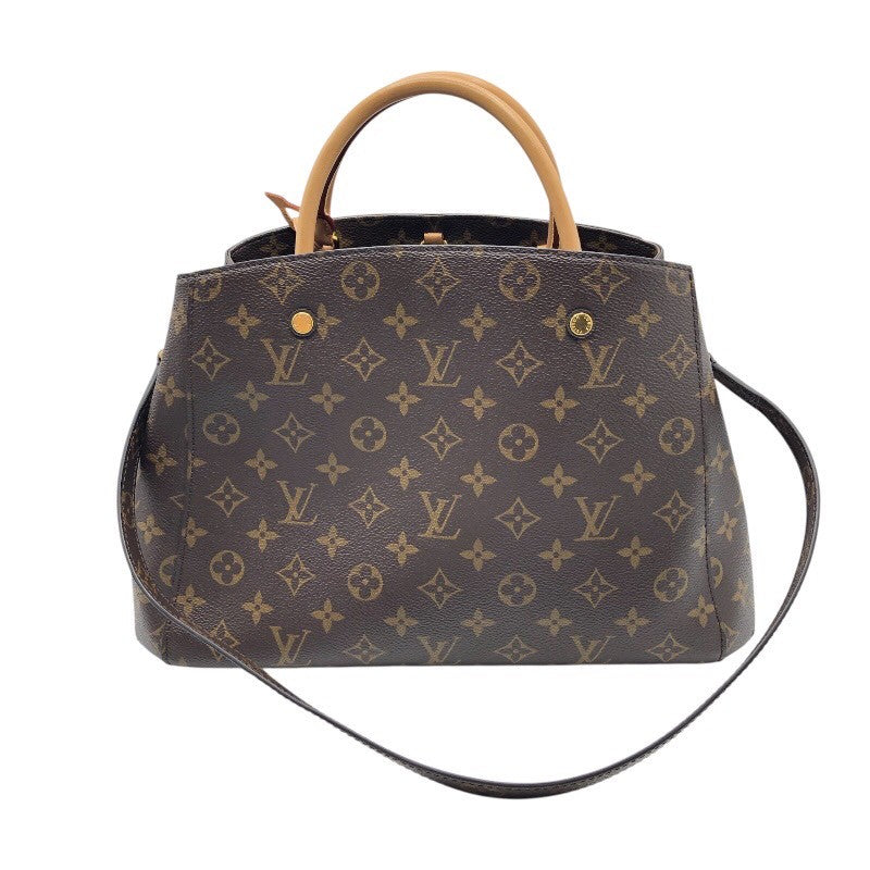 ルイ・ヴィトン LOUIS VUITTON モンテーニュ M41056 モノグラム レディース ショルダーバッグ