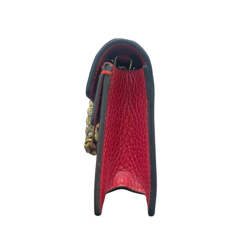 グッチ GUCCI ディオニュソス　ミニバッグ レッド レザー レディース ショルダーバッグ