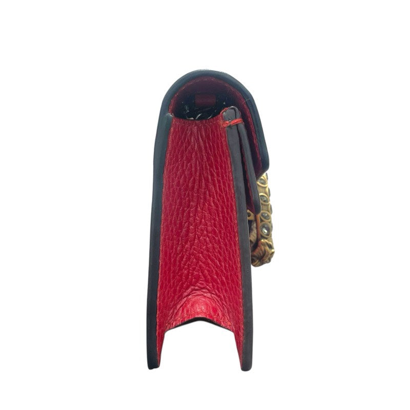 グッチ GUCCI ディオニュソス　ミニバッグ レッド レザー レディース ショルダーバッグ