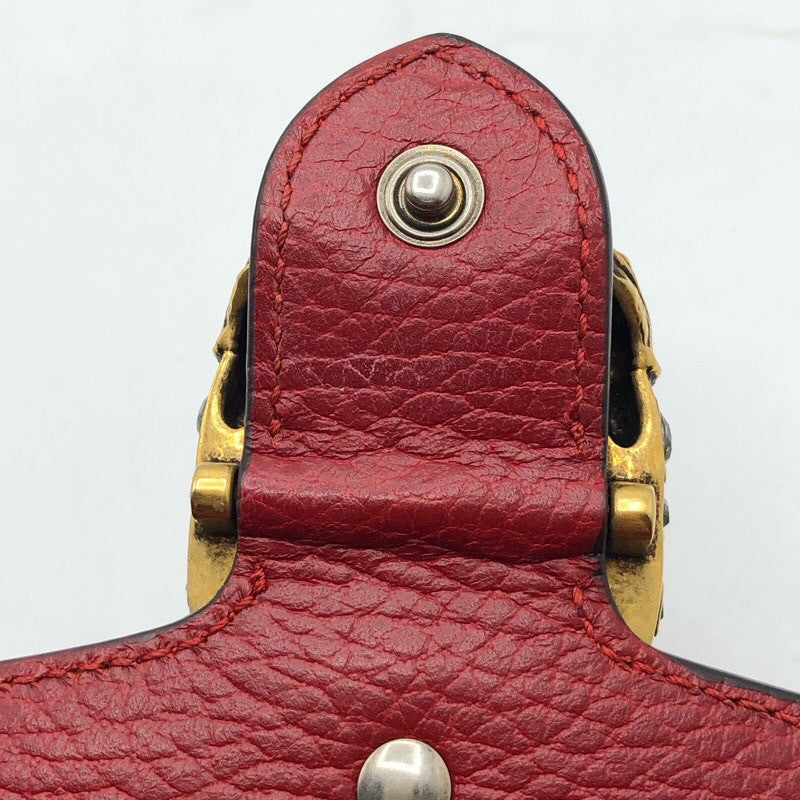 グッチ GUCCI ディオニュソス ミニバッグ 476432 レッド レザー レディース ショルダーバッグ