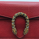グッチ GUCCI ディオニュソス ミニバッグ 476432 レッド レザー レディース ショルダーバッグ