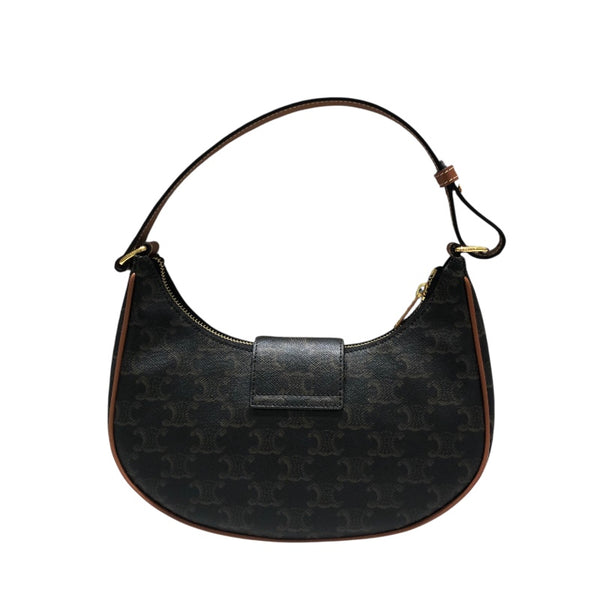 セリーヌ CELINE ミディアムアヴァ 114429 タン トリオンフキャンバス レディース ハンドバッグ