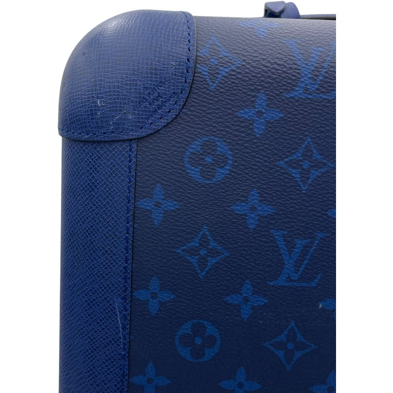 ルイ・ヴィトン LOUIS VUITTON ホライゾン55 M20183 ブルー タイガラマ レディース スーツケース