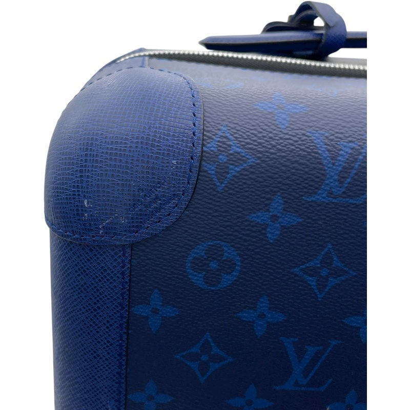 ルイ・ヴィトン LOUIS VUITTON ホライゾン55 M20183 ブルー タイガラマ レディース スーツケース